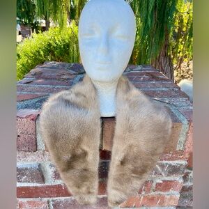 Elegant Genuine Mink Fur Collar Fun Way To Dress Up A Coat